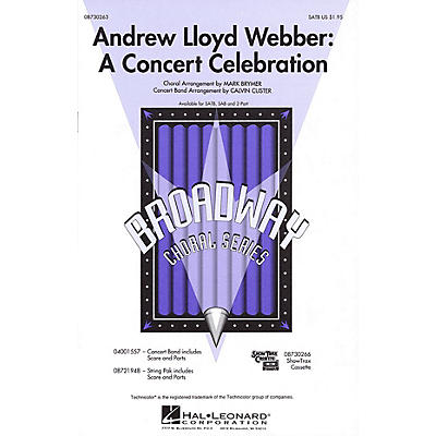 Hal Leonard Andrew Lloyd Webber: A Concert Celebration (Medley) 2-Part Arranged by Mark Brymer