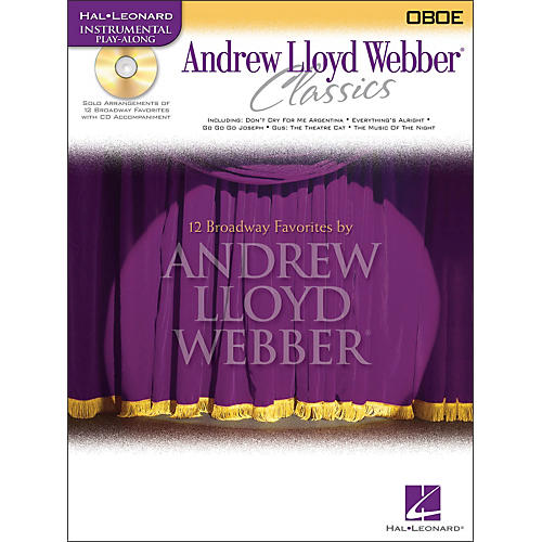 Andrew Lloyd Webber Classics for Oboe Book/CD