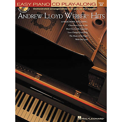 Hal Leonard Andrew Lloyd Webber Hits - Easy Piano CD Play-Along Volume 22 Book/CD