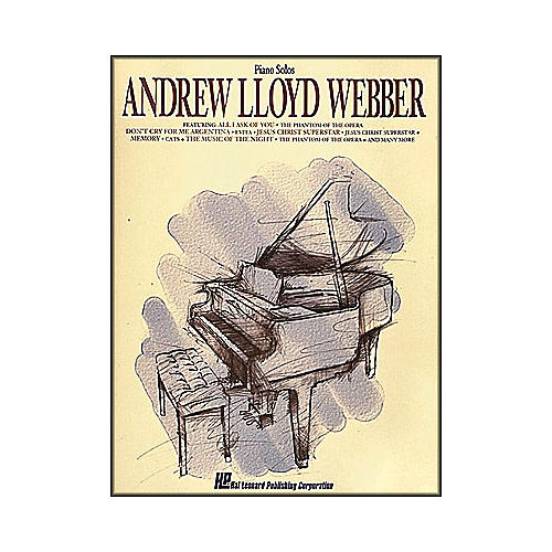 Hal Leonard Andrew Lloyd Webber arranged for piano solo
