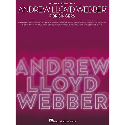 Hal Leonard Andrew Lloyd Webber for Singers - Women's Edition