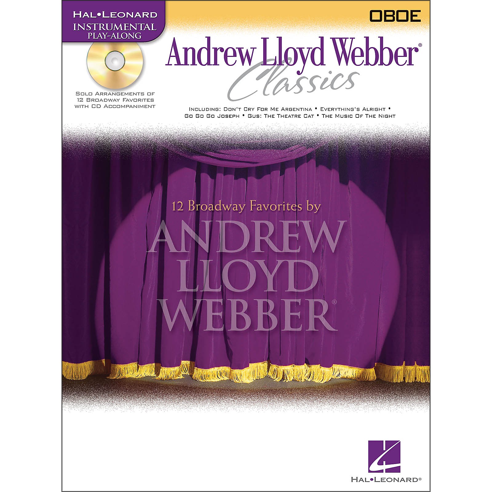 Hal Leonard Andrew Lloyd ber Classics for Oboe Book/CD Musician's