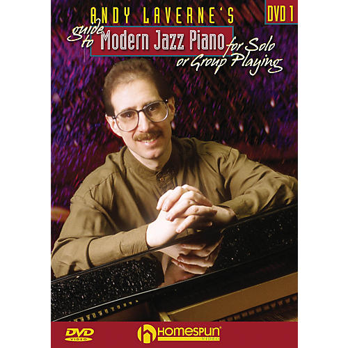 Andy LaVerne's Guide to Jazz Piano Homespun Tapes Series DVD Performed by Andy LaVerne