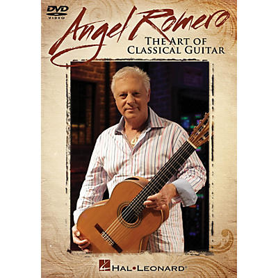 Hal Leonard Angel Romero (The Art of Classical Guitar) Instructional/Guitar/DVD Series DVD Performed by Angel Romero