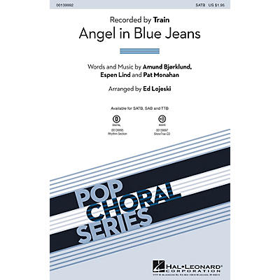 Hal Leonard Angel in Blue Jeans ShowTrax CD by Train Arranged by Ed Lojeski