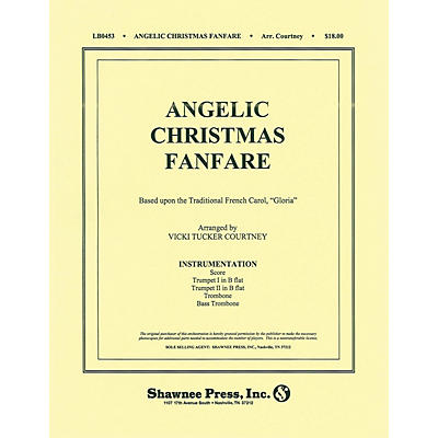 Shawnee Press Angelic Christmas Fanfare (Based on Gloria) Score & Parts arranged by Vicki Tucker Courtney