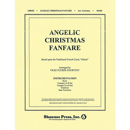 Shawnee Press Angelic Christmas Fanfare (Based on Gloria) Score & Parts arranged by Vicki Tucker Courtney