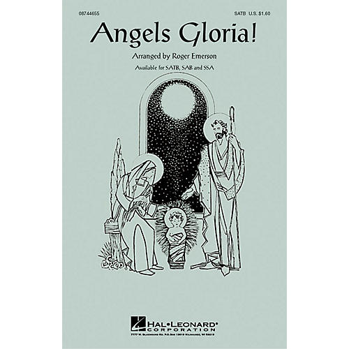 Hal Leonard Angels Gloria! SSA Arranged by Roger Emerson