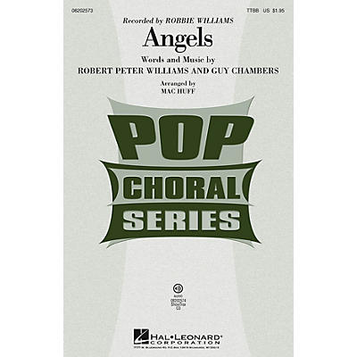 Hal Leonard Angels TTBB by Robbie Williams arranged by Mac Huff
