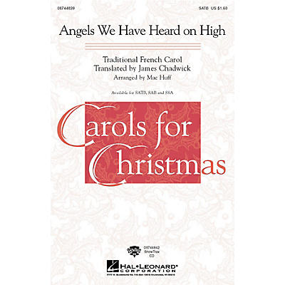 Hal Leonard Angels We Have Heard on High ShowTrax CD Arranged by Mac Huff