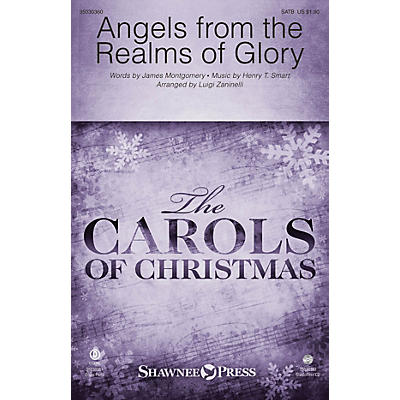 Shawnee Press Angels from the Realms of Glory Studiotrax CD Arranged by Luigi Zaninelli