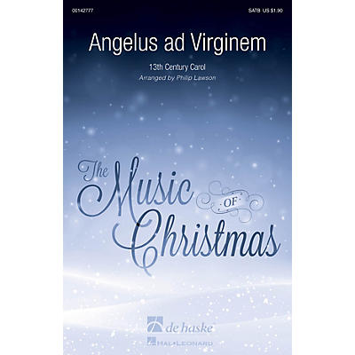 De Haske Music Angelus ad Virginem SATB arranged by Philip Lawson