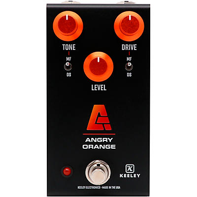 Keeley Angry Orange Distortion & Fuzz Effects Pedal