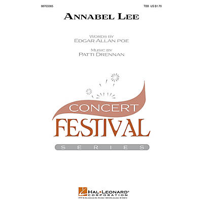 Hal Leonard Annabel Lee TBB composed by Patti Drennan