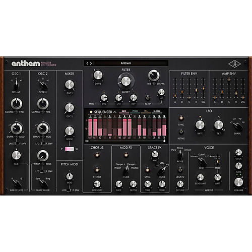 Universal Audio Anthem Analog Synthesizer
