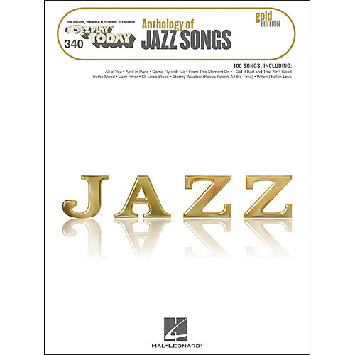 Anthology Of Jazz Songs - Gold Edition E-Z Play 340