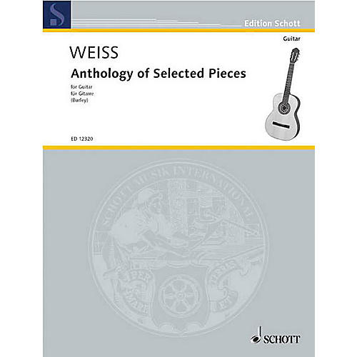 Schott Anthology of Selected Pieces (Guitar Solo) Schott Series