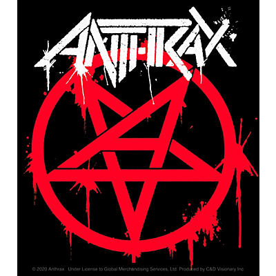 C&D Visionary Anthrax Masters Logo Sticker