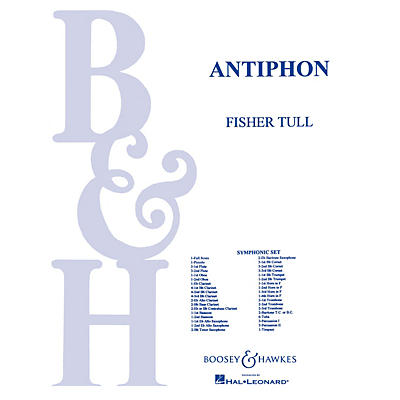 Boosey and Hawkes Antiphon Concert Band Composed by Fisher Tull