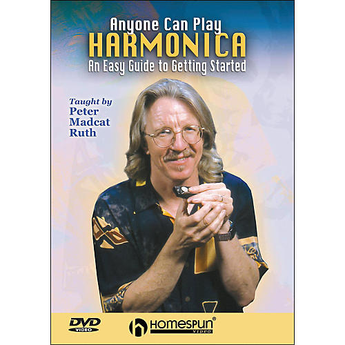 Anyone Can Play Harmonica: An Easy Guide To Getting Started DVD