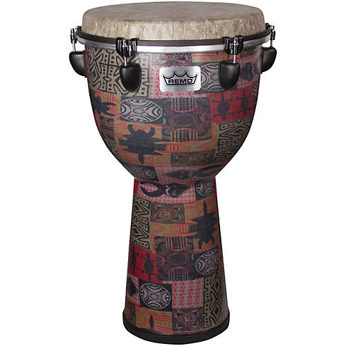 Remo Apex Djembe Drum 12 x 22 in. Red Kinte