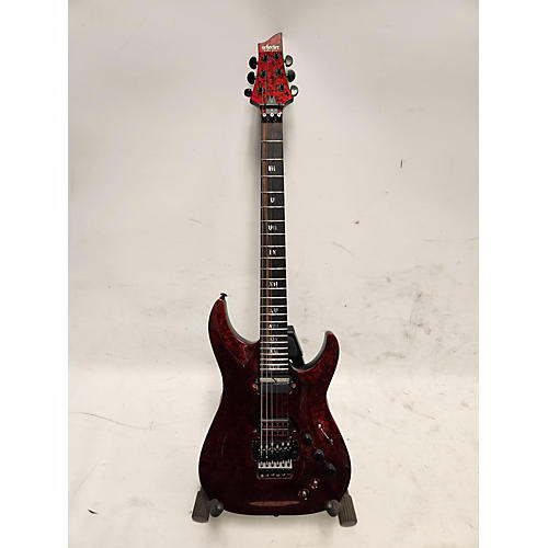Schecter Guitar Research Apocolypse C-1 FR-S Solid Body Electric Guitar Red Reign