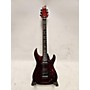 Used Schecter Guitar Research Apocolypse C-1 FR-S Solid Body Electric Guitar Red Reign