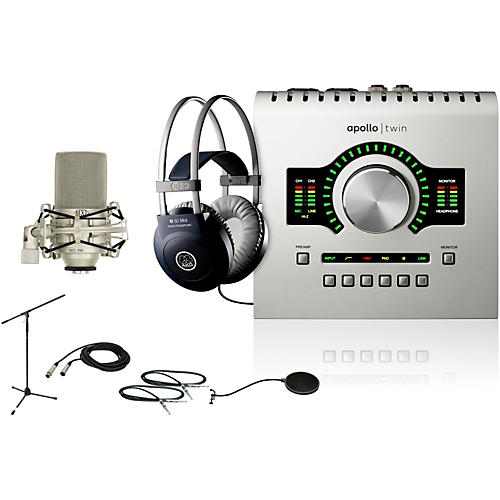 Apollo Twin SOLO M80 Recording Bundle