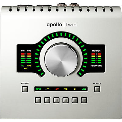 Universal Audio Apollo Twin USB Heritage Edition Desktop Interface With Realtime UAD-2 DUO Processing (Windows Only)