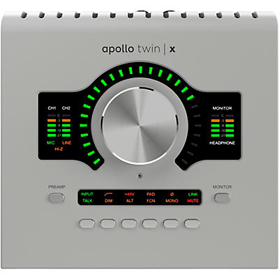 Universal Audio Apollo Twin X QUAD Gen 2 Audio Interface With UAD Analog Classics