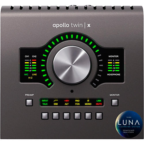 Apollo Twin X QUAD Thunderbolt 3 Audio Interface