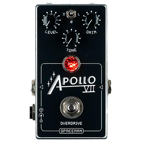 Spaceman Effects Apollo VII Overdrive Effects Pedal Condition 1 - Mint Silver Standard