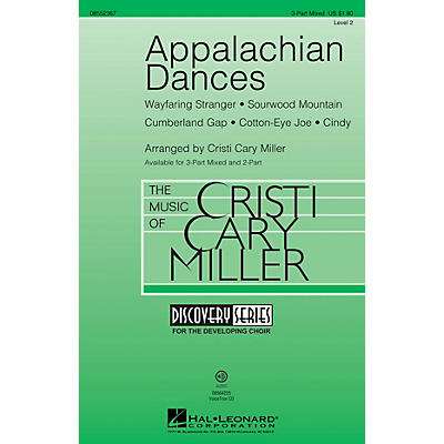 Hal Leonard Appalachian Dances (Discovery Level 2) 3-Part Mixed arranged by Cristi Cary Miller