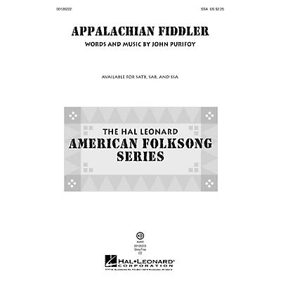 Hal Leonard Appalachian Fiddler SSA composed by John Purifoy