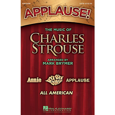 Hal Leonard Applause! - The Music of Charles Strouse (Medley) ShowTrax CD Arranged by Mark Brymer