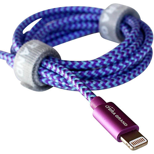 Apple MFi Certified - Lightning to USB Braided Cable with Aluminum Housing