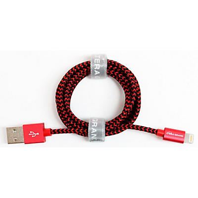 Tera Grand Apple MFi Certified - Lightning to USB Braided Cable with Aluminum Housing