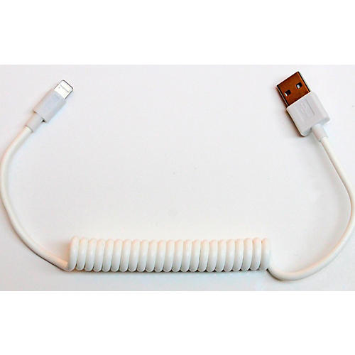 Apple MFi Certified - Lightning to USB Sync and Charge Coil Cable