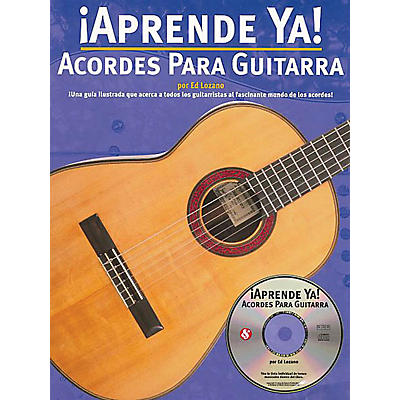 Music Sales Aprende Ya! Acordes Para Guitarra Music Sales America Series Softcover with CD Written by Ed Lozano