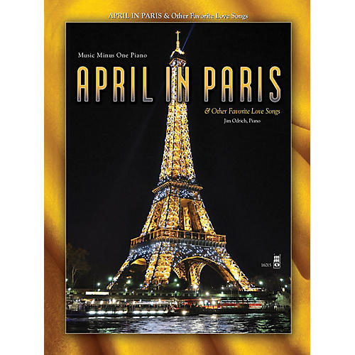 April in Paris & Other Favorite Love Songs Music Minus One Series Softcover with CD