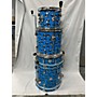 Used PDP by DW Aquabats Action Drums 4-Piece Shell Pack Cyan Blue Drum Kit CYAN BLUE