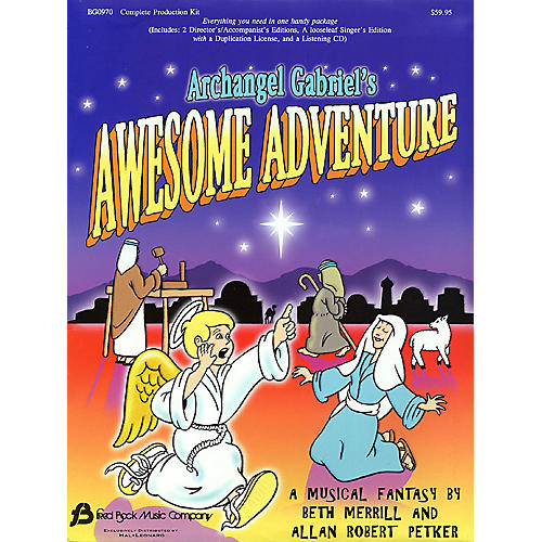 Fred Bock Music Archangel Gabriel's Awesome Adventure (Sacred Musical) COMPLETE KIT composed by Allan Petker