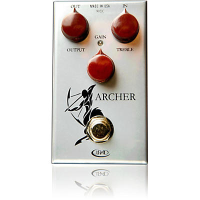 J. Rockett Audio Designs Archer Boost Overdrive Guitar Effects Pedal