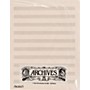 Archives Archives 10 Stave 50 Sheet
