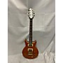 Used Hamer Archtop Solid Body Electric Guitar Orange