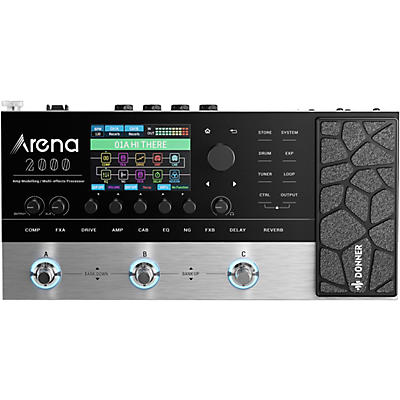 Donner Arena 2000 Multi-Effects Guitar Processor -