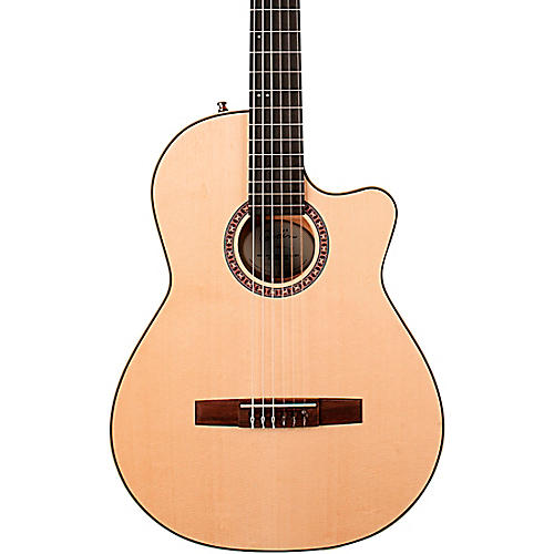 Godin Arena Concert CW EQ Classical Guitar Condition 1 - Mint Natural Flame Maple