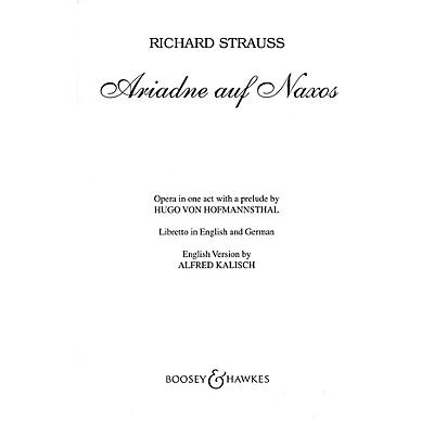 Boosey and Hawkes Ariadne auf Naxos, Op. 60 (German Text) BH Stage Works Series  by Richard Strauss