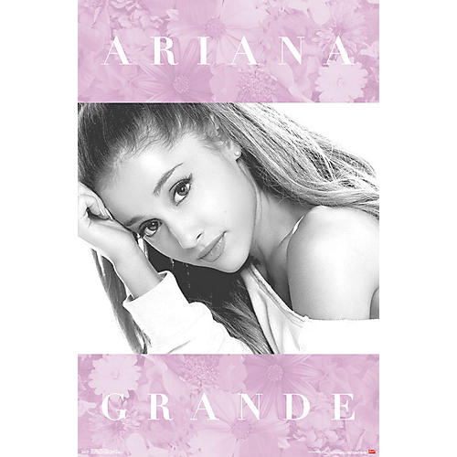 Ariana Grande - Floral Poster
