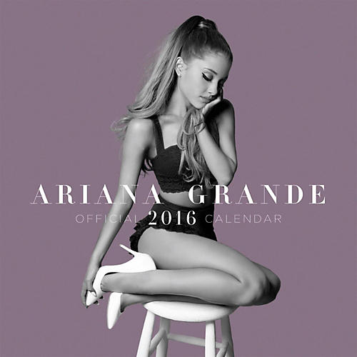 Ariana Grande 2016 Calendar Square 12 x 12 In.